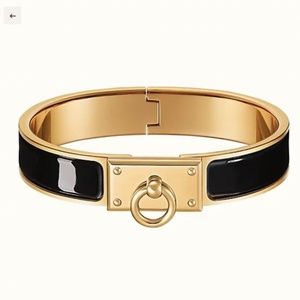 Hermes Bracelets (2) Clic Anneau + Clic H bracelet - Noir